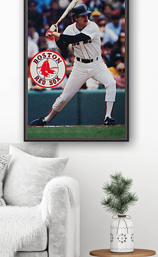 1983 Boston Red Sox Pocket Schedule Poster by Row One Brand