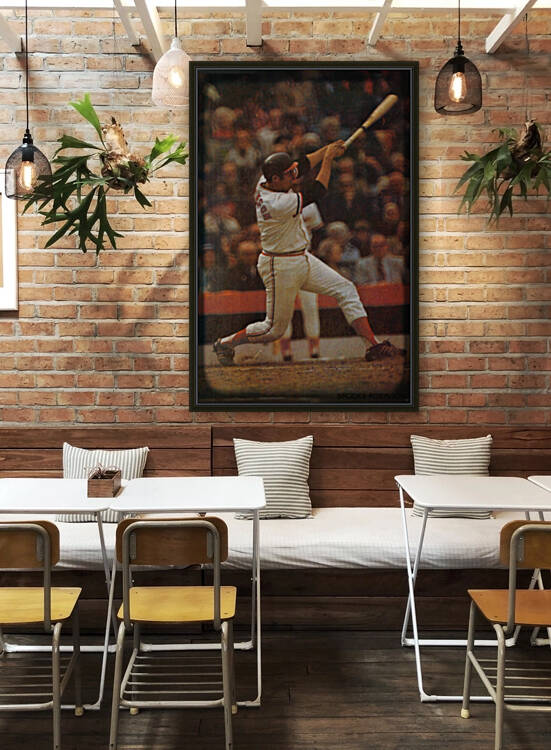Brooks Robinson Viewfinder Slide Art by Row One Brand