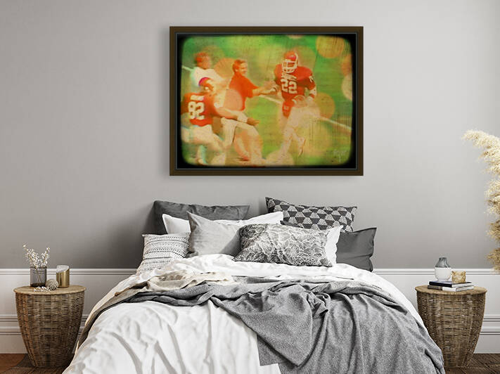 Marcus Dupree First Oklahoma Touchdown by Row One Brand