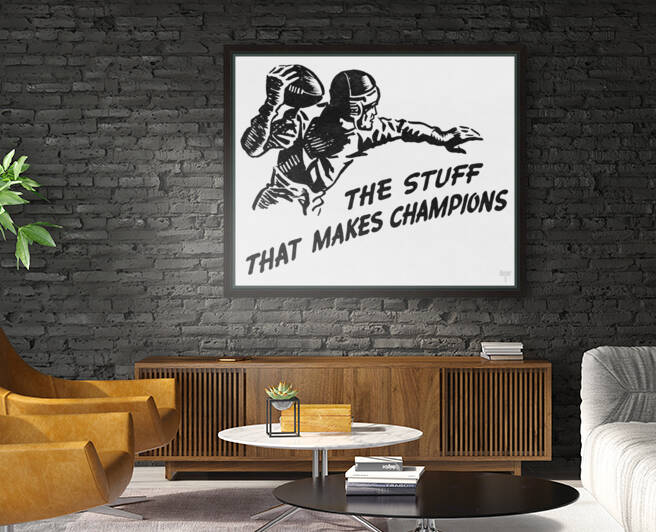 The Stuff That Makes Champions  by Row One Brand