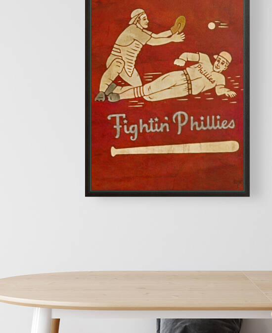 Fightin Phillies Art by Row One Brand