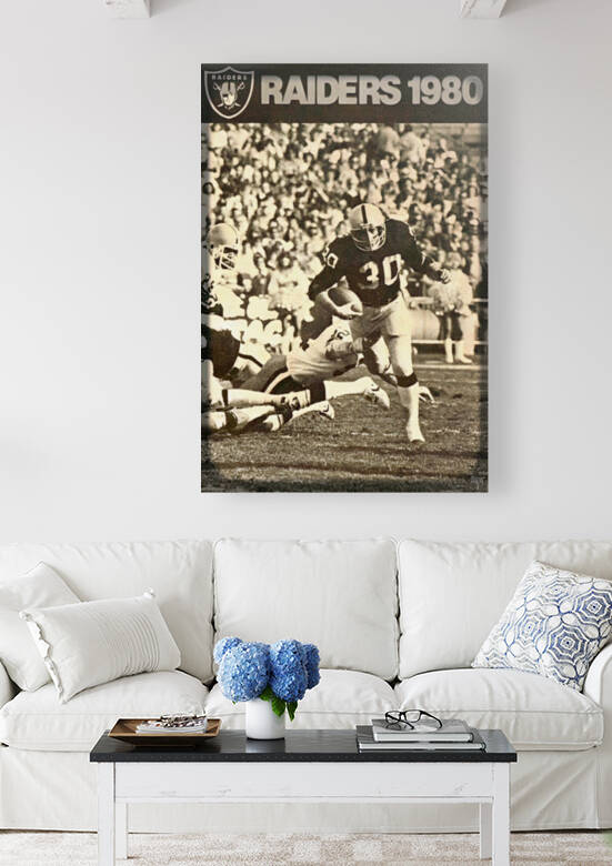 1980 Oakland Raiders Viewfinder Remix by Row One Brand