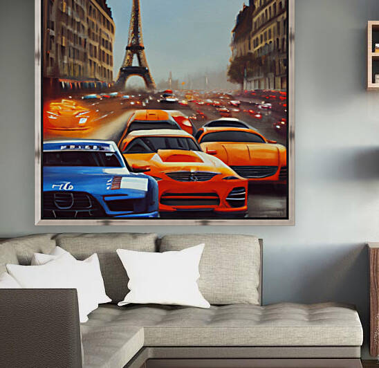 Paris Car Race Reproduction