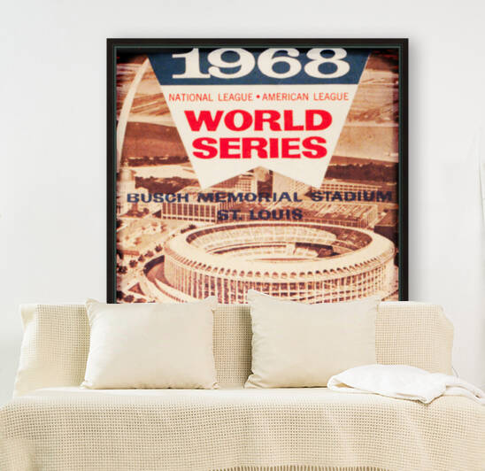 1968 World Series Ticket Stub Viewfinder by Row One Brand
