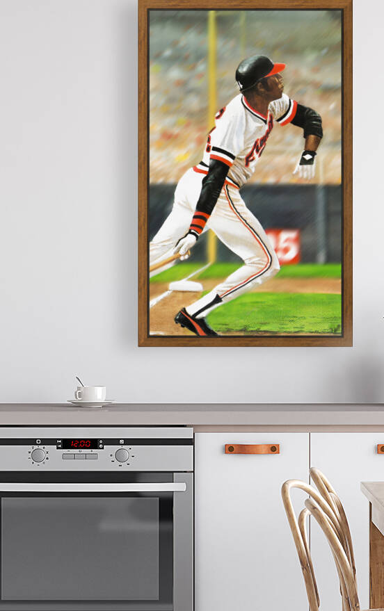 Willie McCovey 3D Giants Baseball Art by Row One Brand