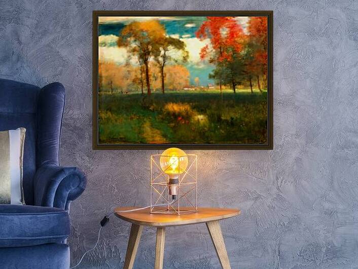 Sunny Autumn Day by George Inness by Row One Brand