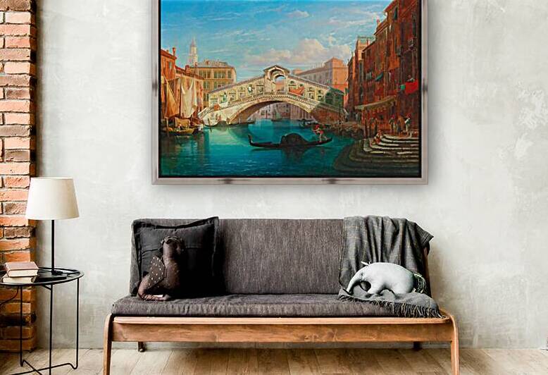 venice rialto bridge gustaf wilhelm palm by Row One Brand
