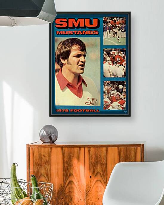 1978 smu football viewfinder by Row One Brand