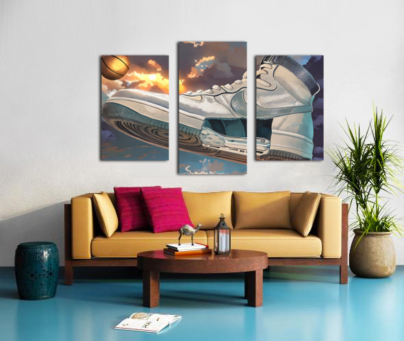 air force 1 canvas painting