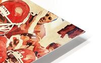 80s Sooner Sideline HD Metal print
