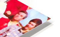 Sideline Streak HD Metal print