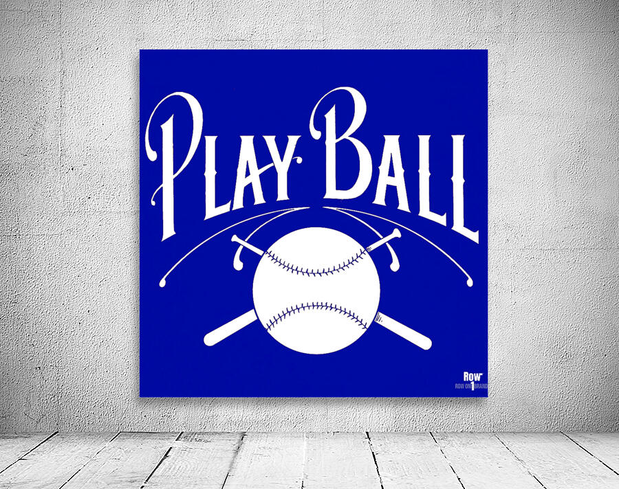 Early 1900s Play Ball Baseball Art Wall Preview