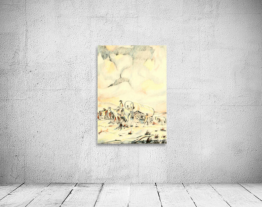 1930s western art Wall Preview