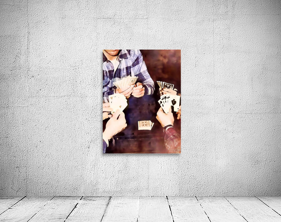 1950s card game Wall Preview