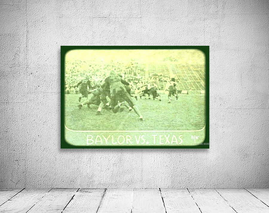 1936 Baylor Bears vs. Texas Longhorns Wall Preview