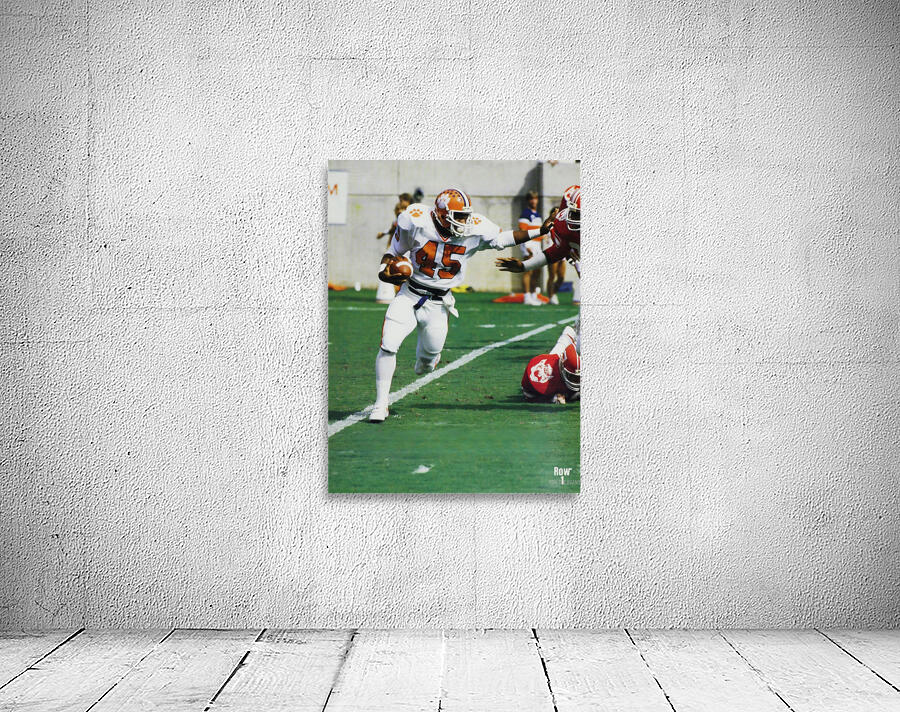 1984 Clemson Tigers Football Art Wall Preview