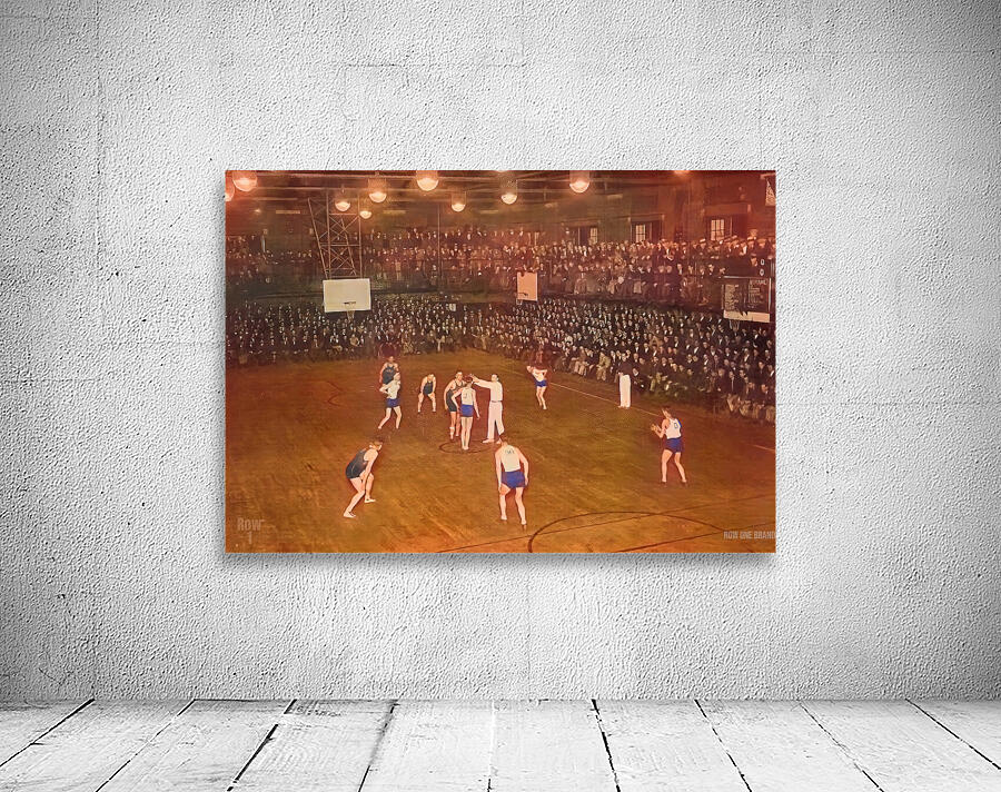 1920s purdue indiana state basketball art Wall Preview