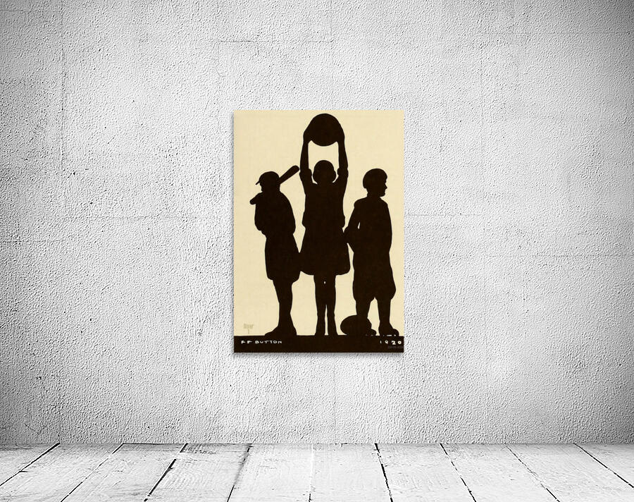 1920s Three Sport Art Wall Preview