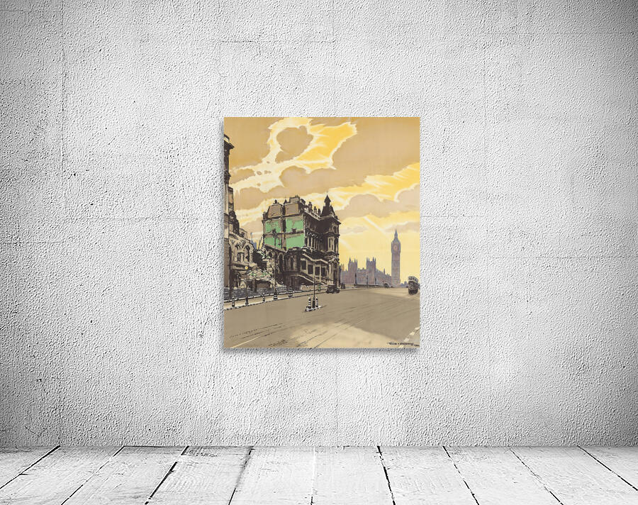 1944 London Art Wall Preview