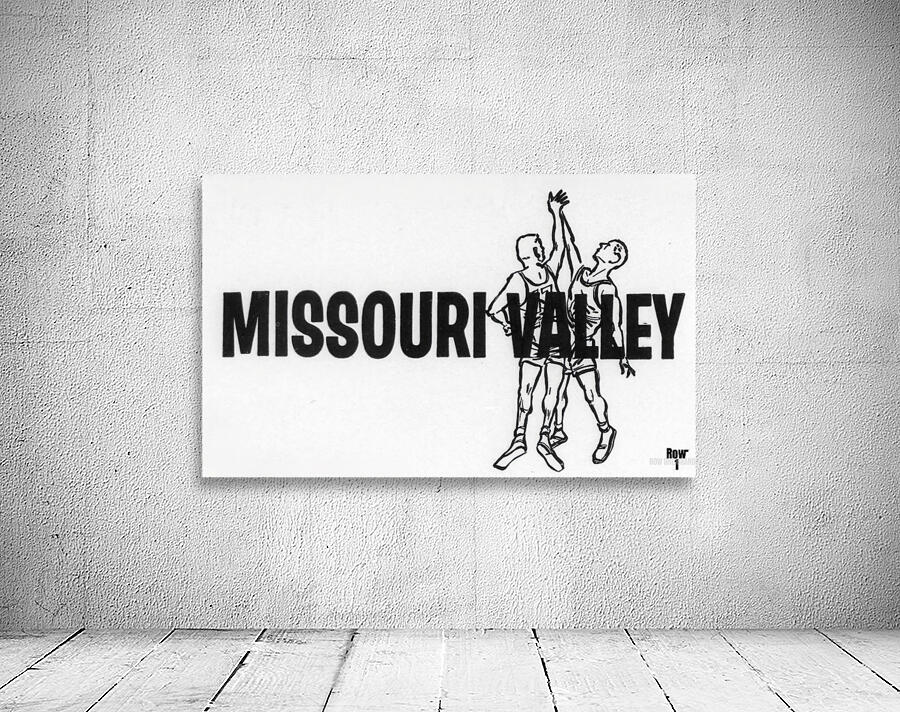 1960s missouri valley basketball art Wall Preview