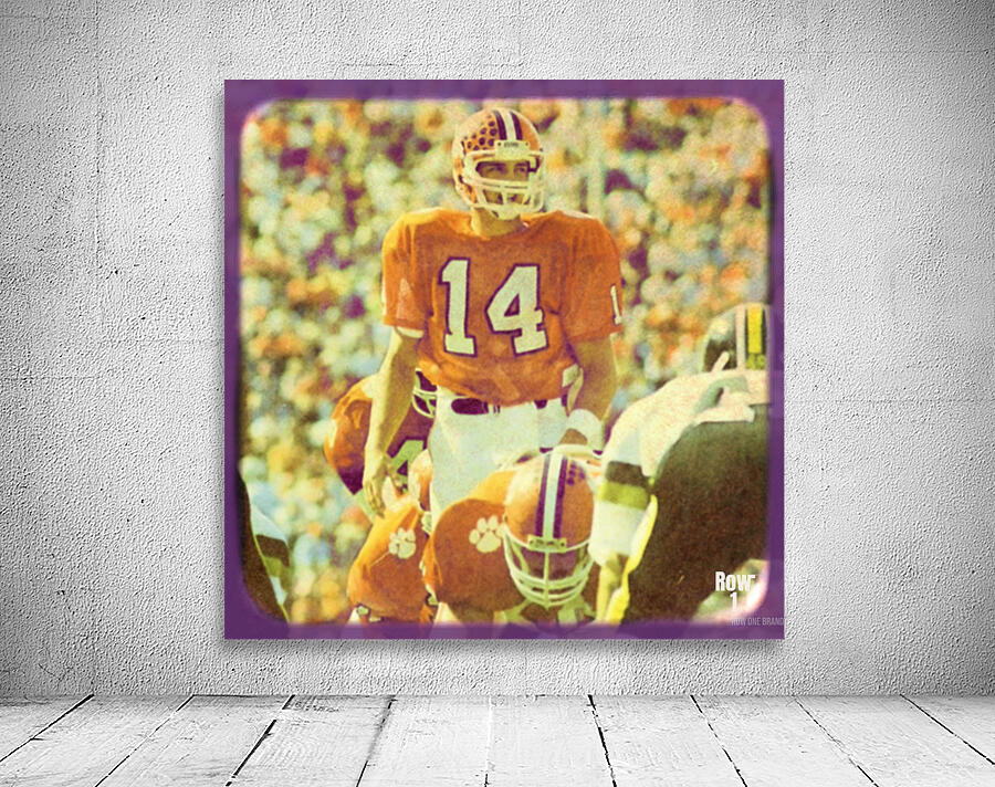 mike eppley clemson football art Wall Preview