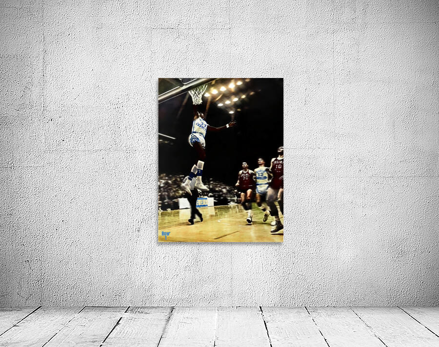 Charlie Scott North Carolina Lay Up Wall Preview