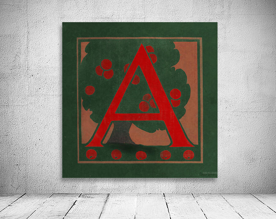 A is for Apple Wall Preview