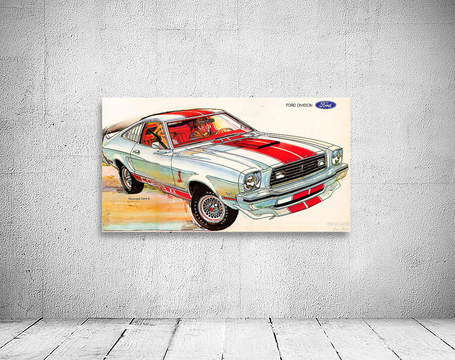 1976 Ford Mustang Cobra II Wall Preview