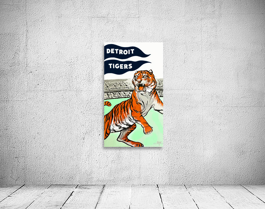 1959 Detroit Tigers Art Wall Preview