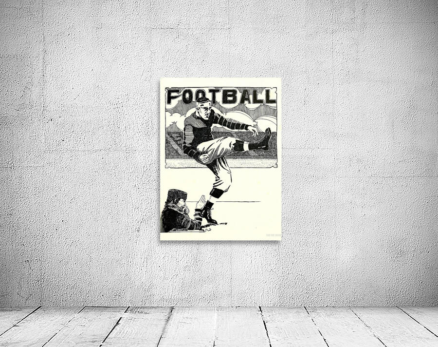 early 1900s football kicker Wall Preview