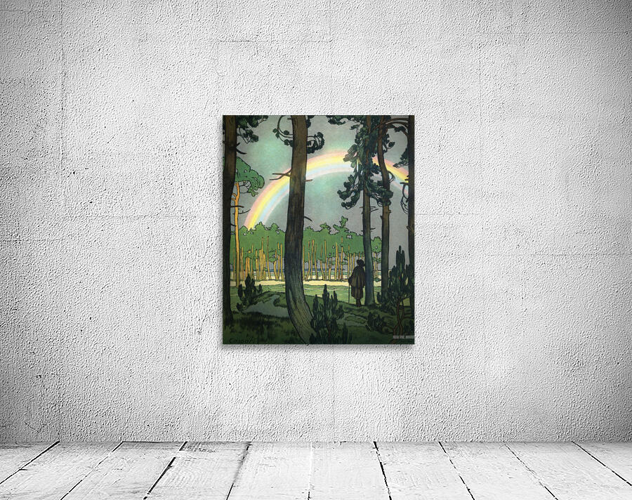 1909 Rainbow Art Wall Preview