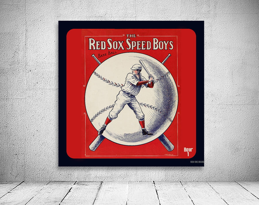 1913 Red Sox Speed Boys Art Wall Preview