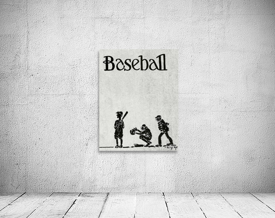 1923 Baseball Art  Wall Preview