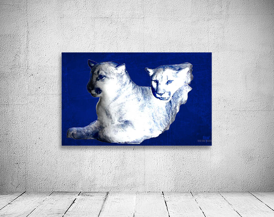 Early 1900s BYU Cougars Art Wall Preview