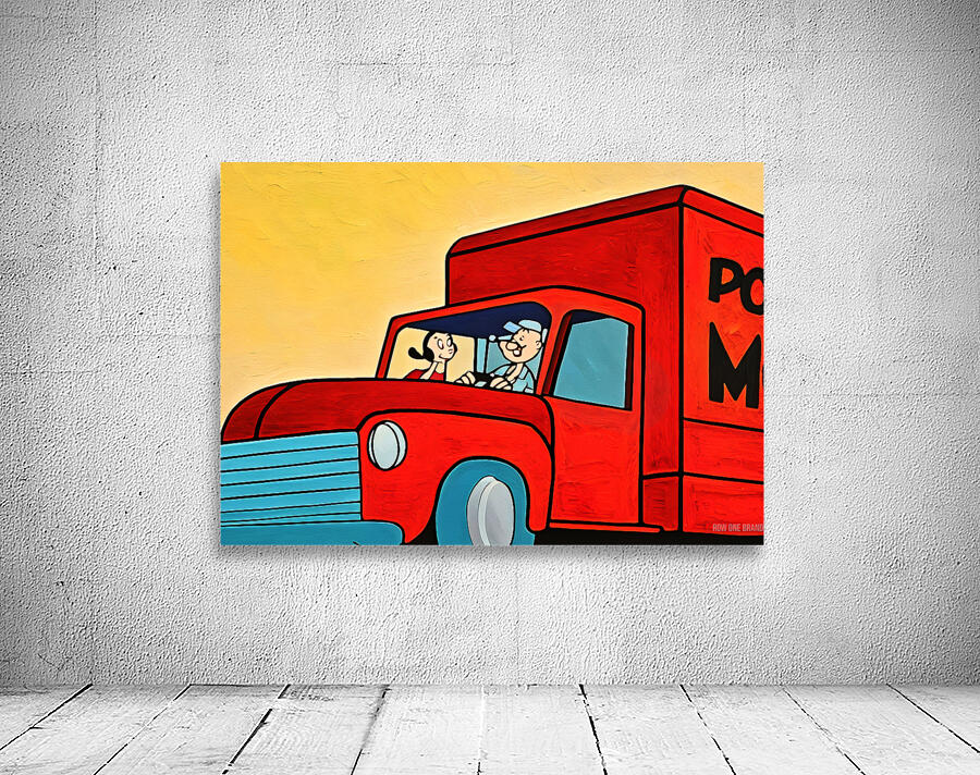 1956 Popeye Art Wall Preview