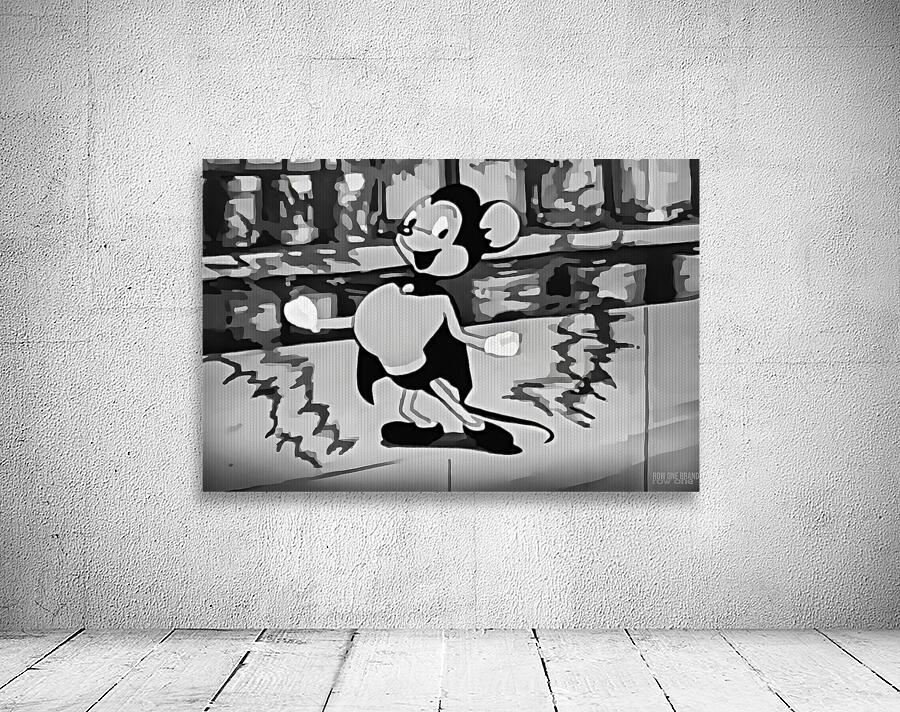 1942 Mighty Mouse Cartoon Art II Wall Preview