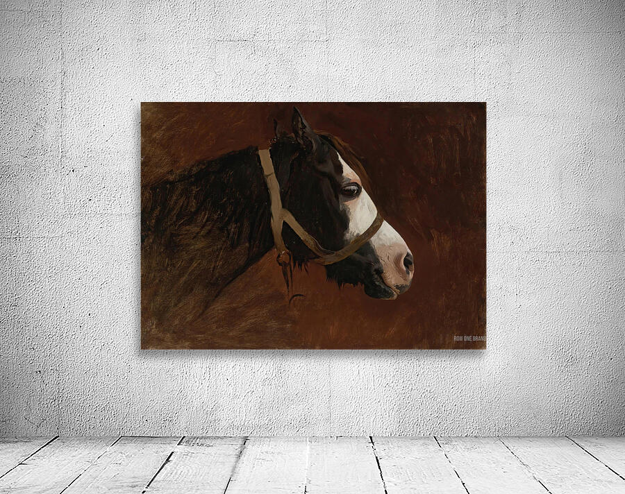 Profile Of A Horse by Jean Leon Gerome  Wall Preview