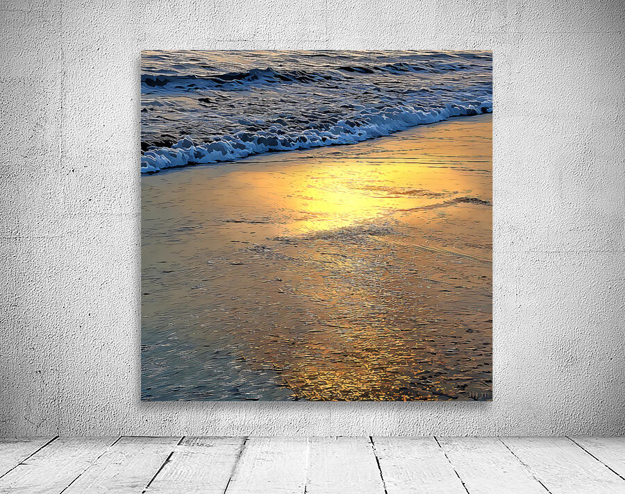 manhattan beach sunset  Wall Preview
