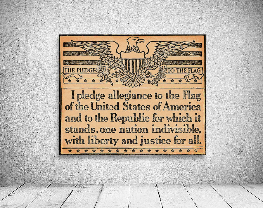 1944 Pledge of Allegiance Wall Preview