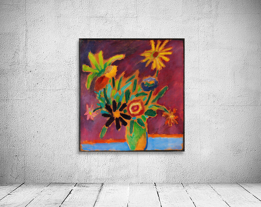 1915 Flowers Wall Preview