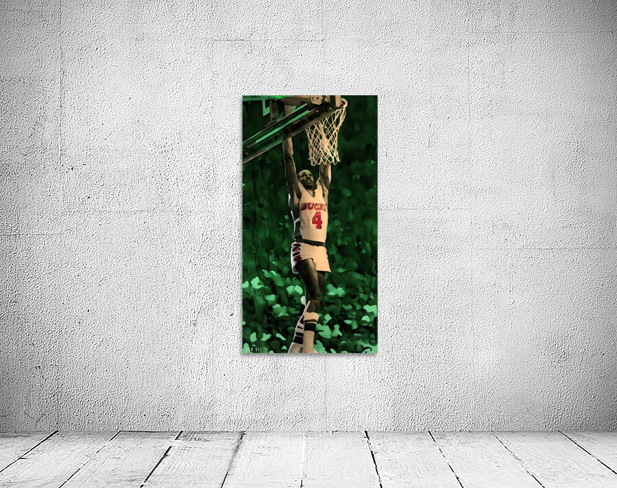 sidney moncrief bucks dunk Wall Preview