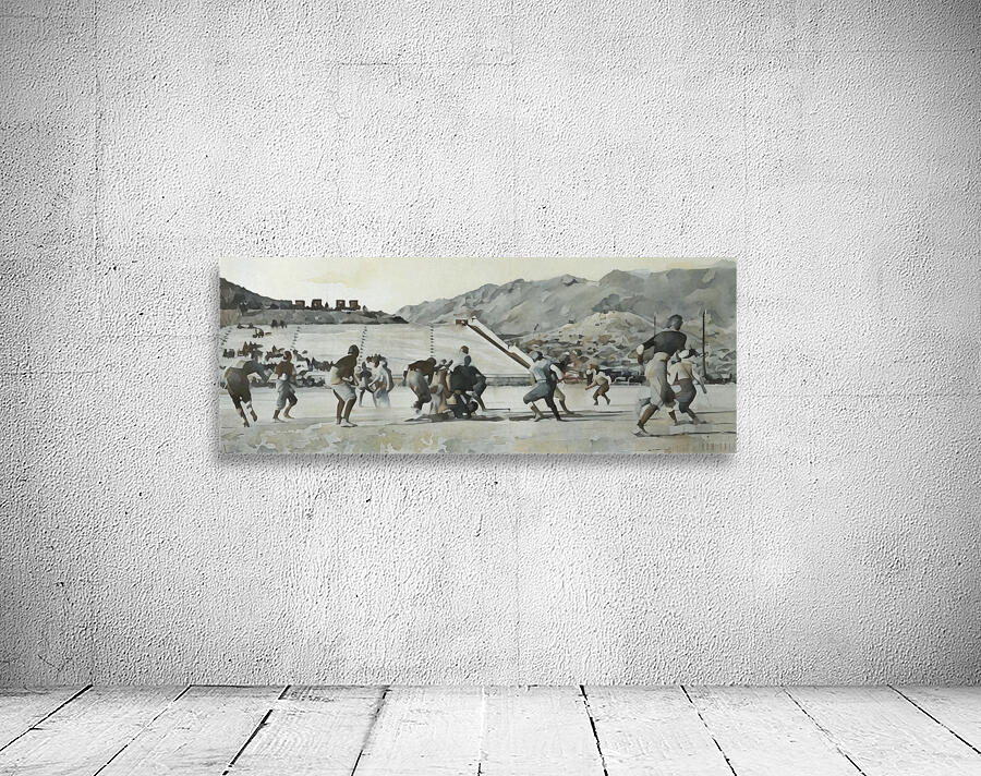 Early 1900s UTEP Football Game Art Wall Preview
