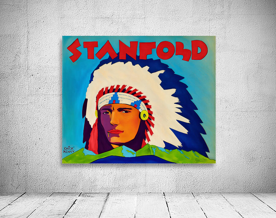 1932 Stanford Indians Art Wall Preview