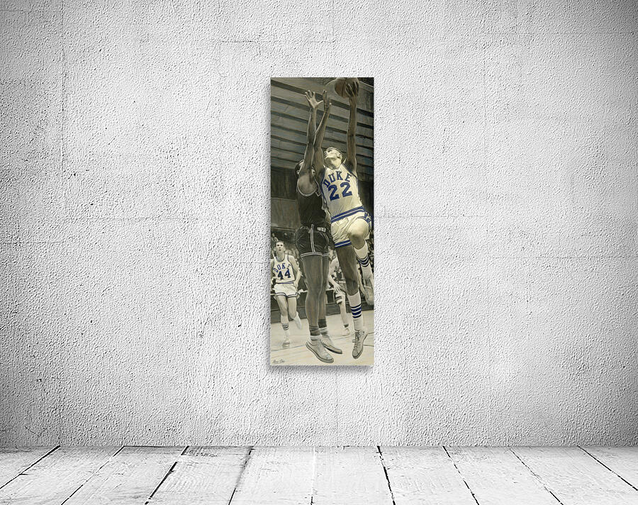 1960s Duke Basketball Art  Wall Preview