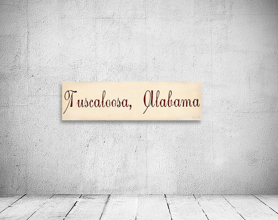 1906 Tuscaloosa Alabama Wall Preview