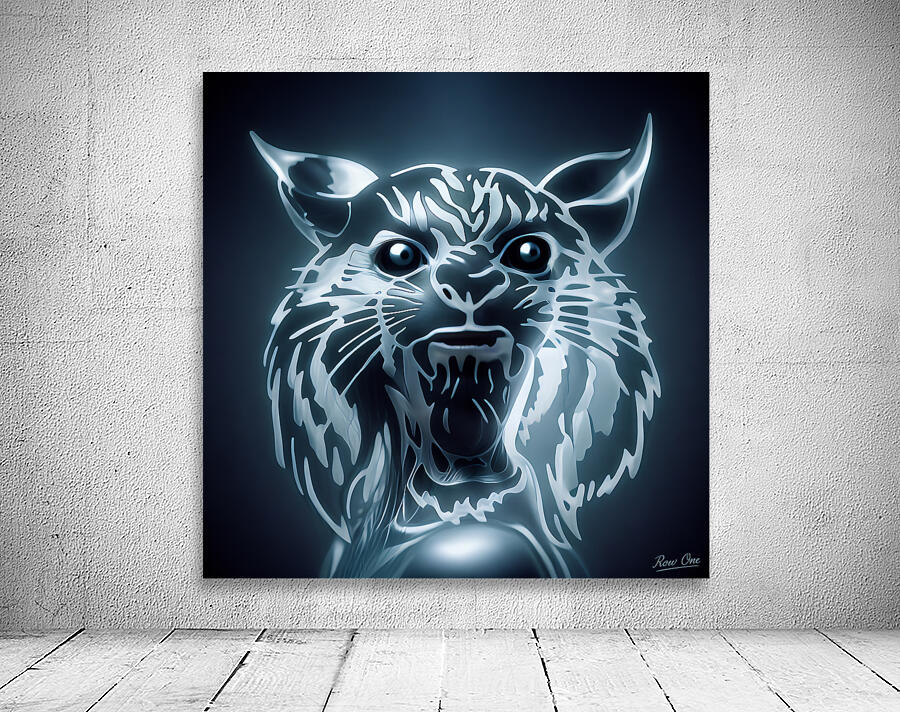 Vicious Cat Art Wall Preview