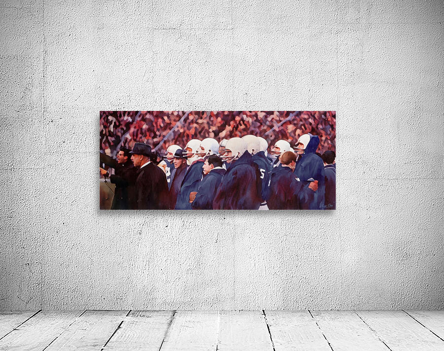1960s Penn State Football Sideline Art Wall Preview