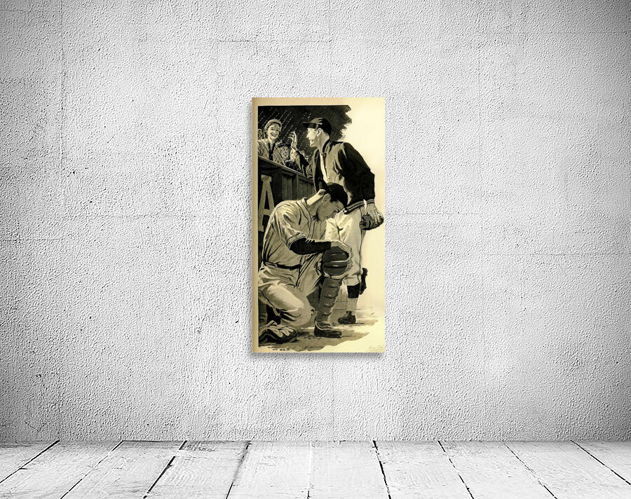 1951 Baseball Warmup Wall Preview