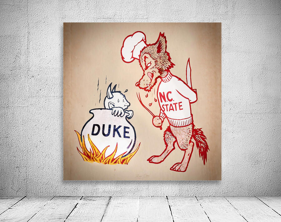 Hungry Wolf Cartoon Wall Preview