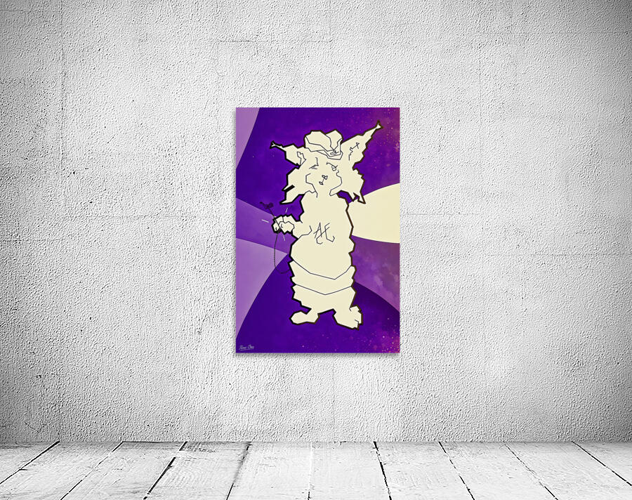 Vintage Abilene Christian College Wildcat Art by Mike Fanning Wall Preview